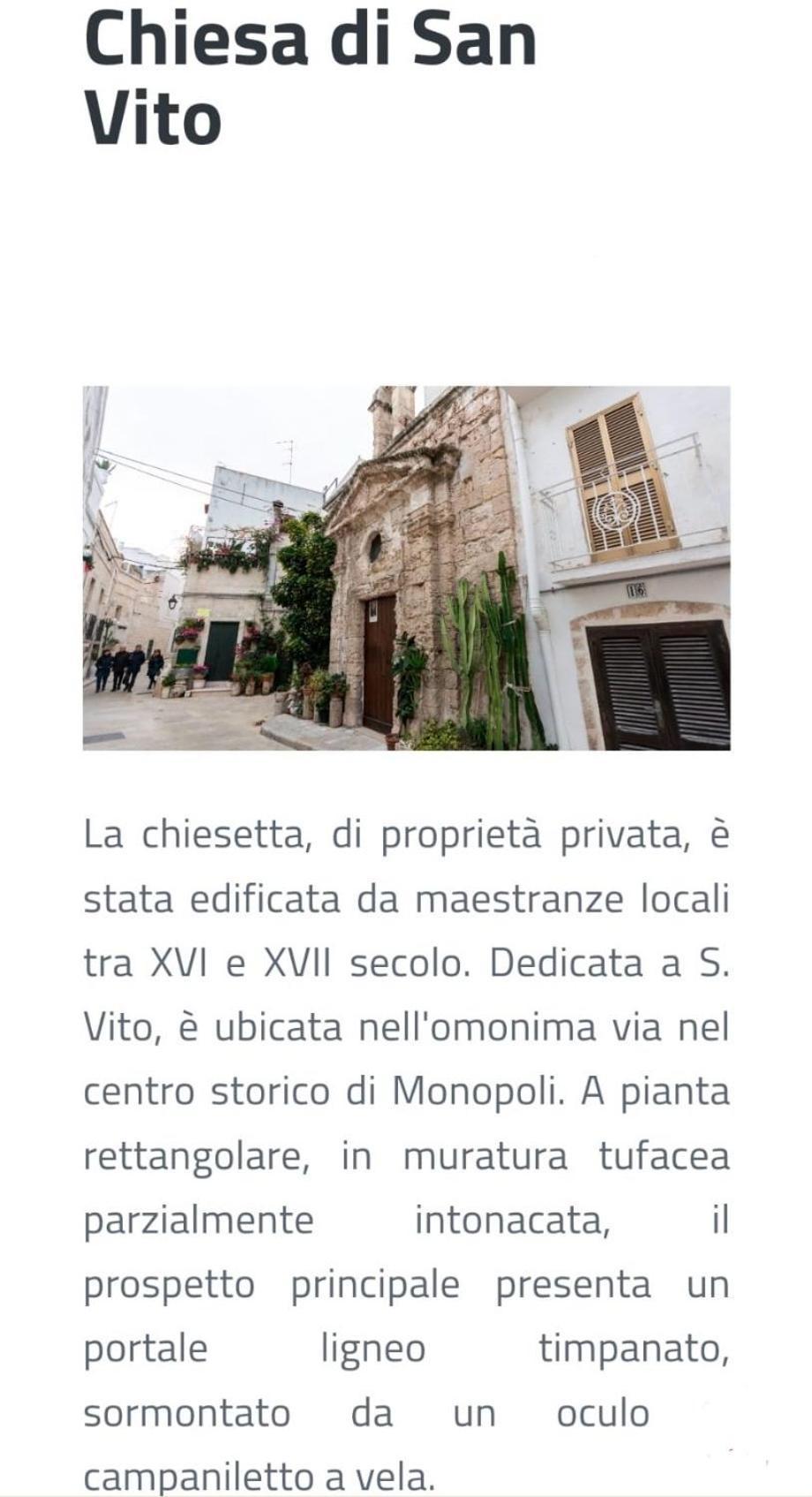 Apartmán Grotta San Vito Monopoli Exteriér fotografie